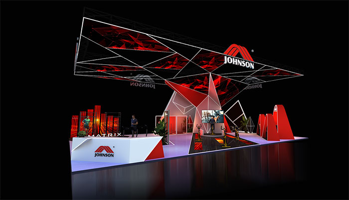 進(jìn)博會(huì)350㎡展臺(tái)展會(huì)設(shè)計(jì)效果圖 進(jìn)博會(huì)350㎡展臺(tái)展會(huì)設(shè)計(jì)效果圖